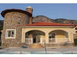 villa in dalaman with spectacular lake view in nature