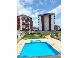 2 bedroom , 102 m2 modern apartment for sale in antalya alanya 